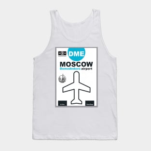 DME Domodedovo airport code Tank Top